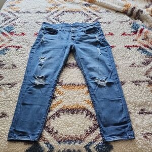 7 For All Mankind Dark Blue Denim